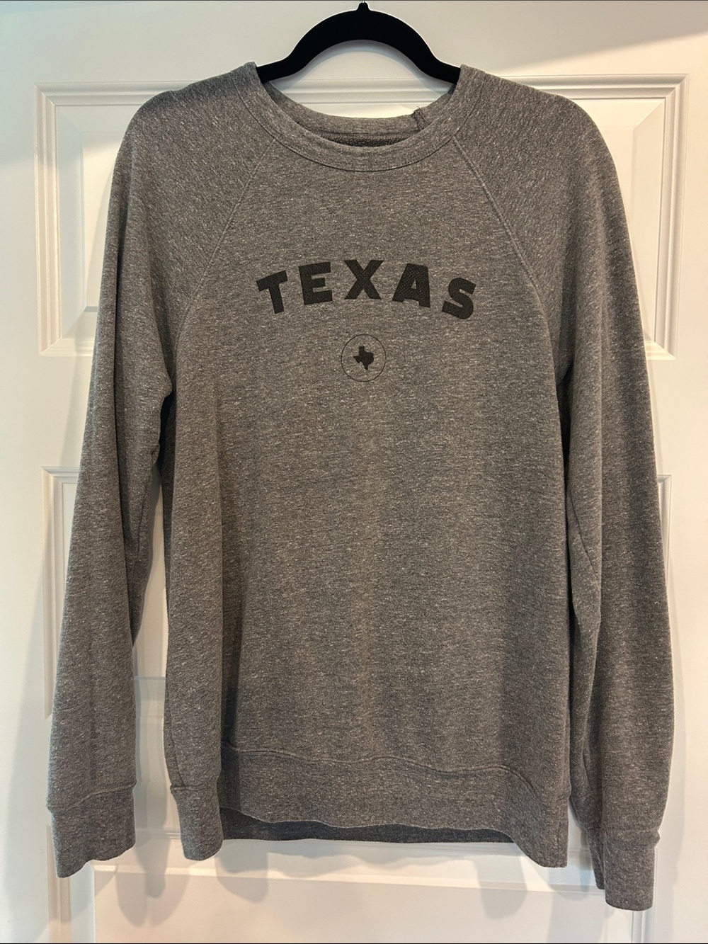 Texas Graphic Crewneck Sweater - Gray